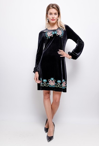 Wholesaler LUCCE - Velvet dress