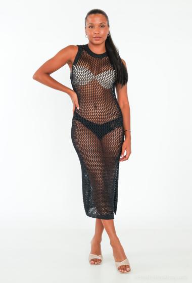 Wholesaler LUCCE - Lurex fishnet dress
