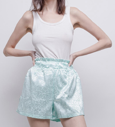 Wholesaler LUCCE - Iridescent shorts