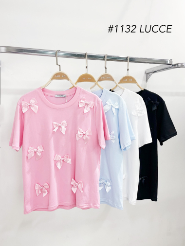Wholesaler LUCCE - bow t-shirt