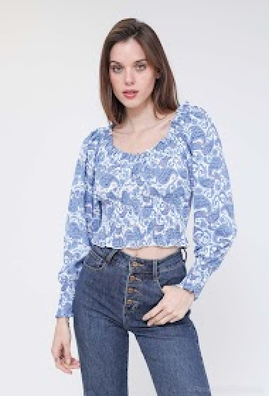 Wholesaler LUCCE - Bohemian patterned top