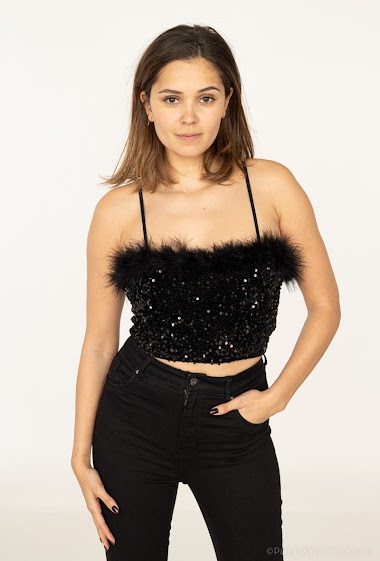 Grossiste LUCCE - Top a sequin
