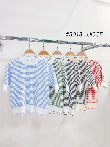 Wholesaler LUCCE - Striped knit top