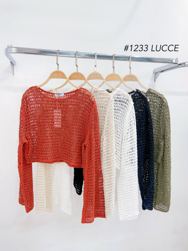 Wholesaler LUCCE - Hole knit top