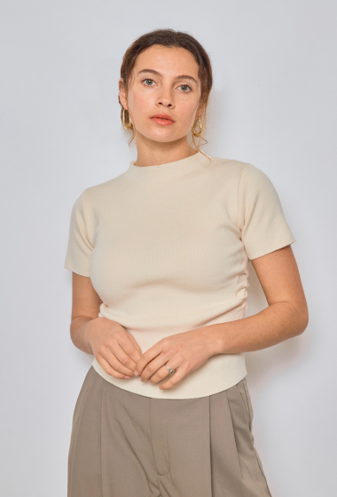 Wholesaler LUCCE - Short-sleeved knit top