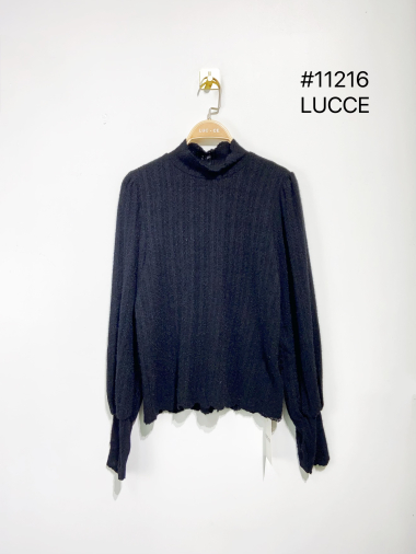 Grossiste LUCCE - Top motif tressé