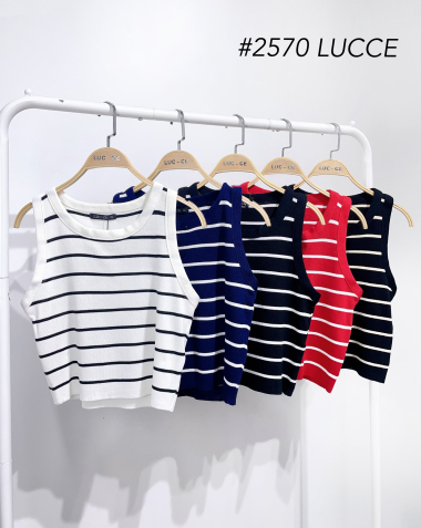 Wholesaler LUCCE - Striped top