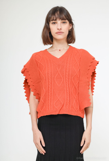 Grossiste LUCCE - Pull en maille sans manches