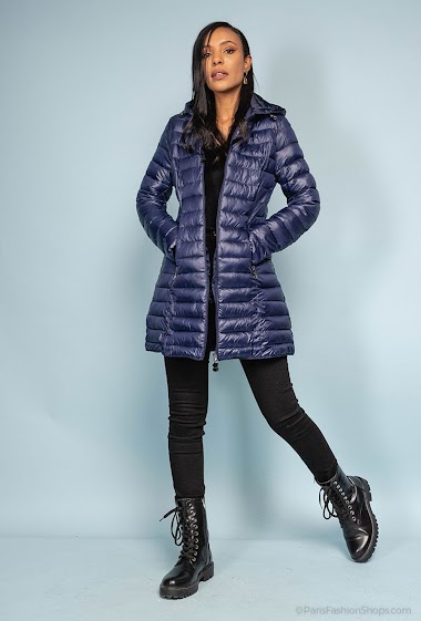 Wholesaler Lucene - Puffer down coat with removable hood