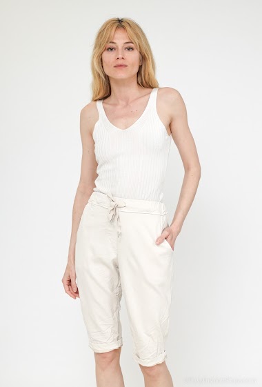 Wholesaler Lucene - Capri pants with pockets