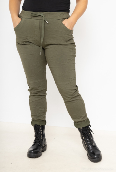 Grossiste Lucene - Pantalon strectch Grande taille