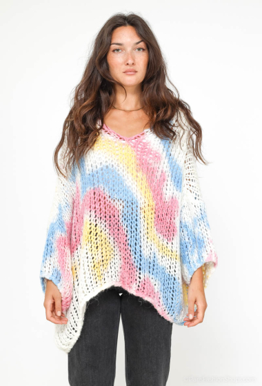 Großhändler Lucene - Mehrfarbiger Pullover