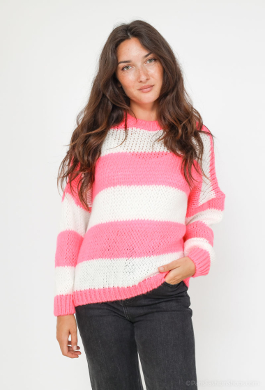 Wholesaler Lucene - Striped jumper