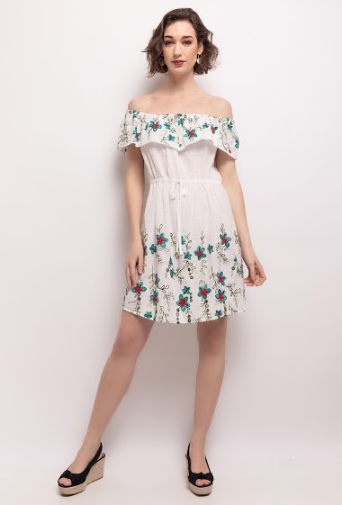 Wholesaler Lucene - Embroidered dress
