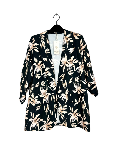 Wholesaler Lucky Nana - Long-sleeved patterned blazer