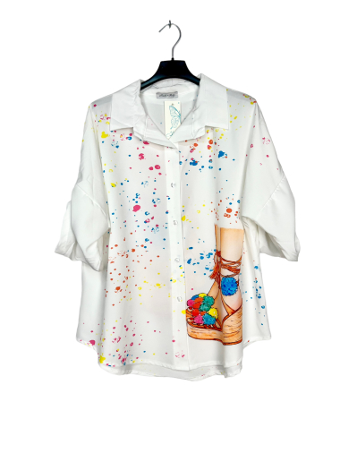 Wholesaler Lucky Nana - Printed shirt.