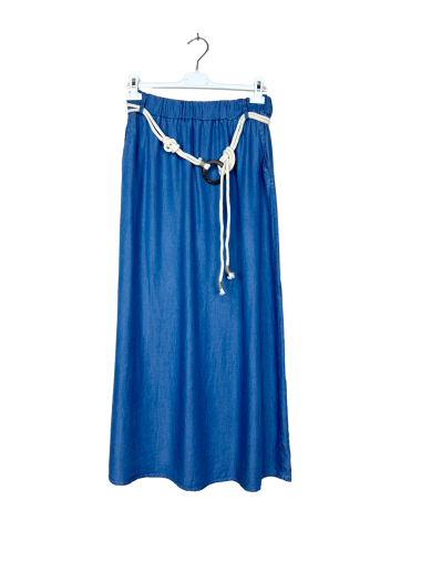 Wholesaler Lucky Nana - Light skirt with pocket and belt