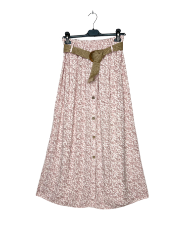 Wholesaler Lucky Nana - Long skirt with belt