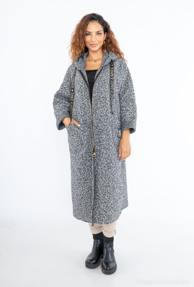 Wholesaler Lucky Nana - Long coats with pocket and hood