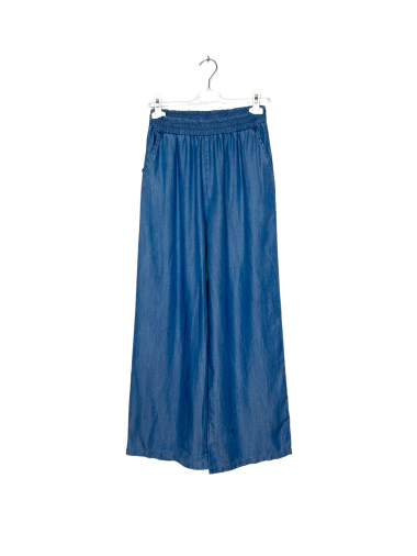 Wholesaler Lucky Nana - Loose pants, plain denim effect