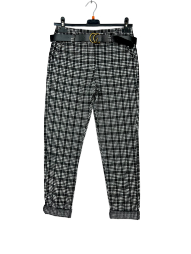 Wholesaler Lucky Nana - Printed pants with belt