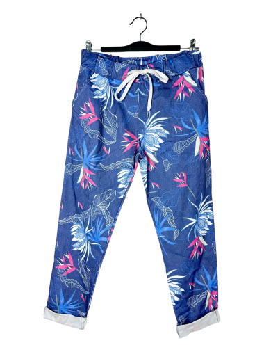 Grossiste Lucky Nana - Pantalon motif floral
