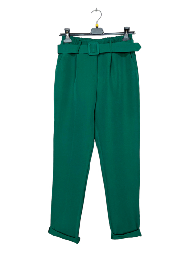Wholesaler Lucky Nana - Plain pants with belt