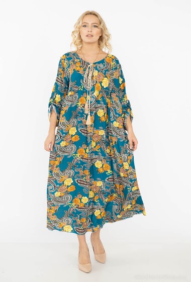 Wholesaler Lucky Nana - Flower printed dress