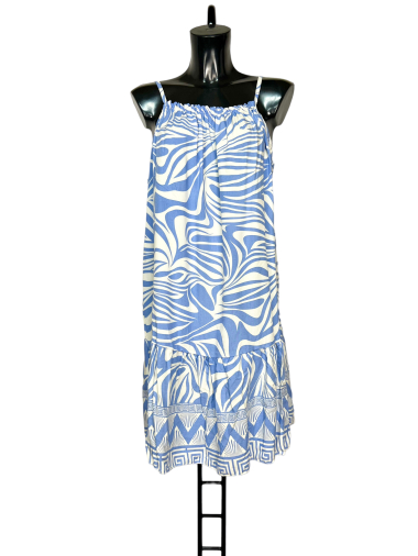 Wholesaler Lucky Nana - Short strap dress with pattern