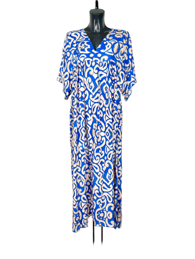Wholesaler Lucky Nana - Long patterned dress, plus size