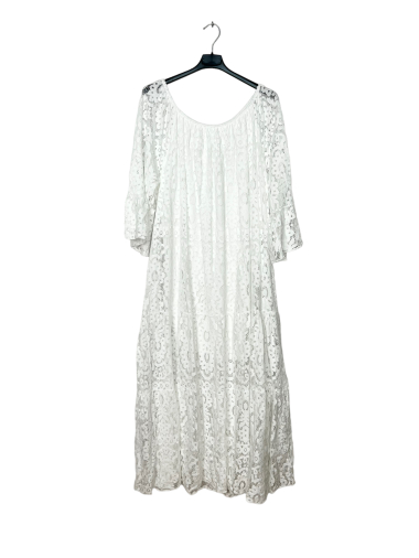 Wholesaler Lucky Nana - Long lace dress, long sleeve