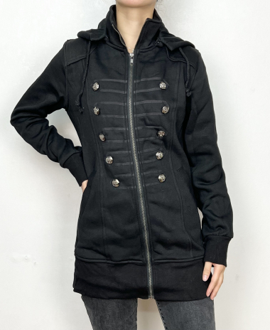 Wholesaler Lucky Nana - Zip-up jacket with hood