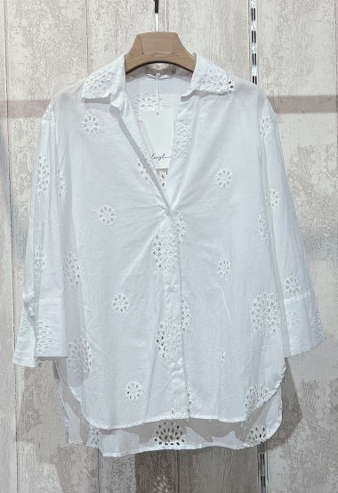 Wholesaler LUCY LUU - EMBROIDERED SHIRT