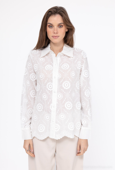 Wholesaler LUCY LUU - EMBROIDERED SHIRT