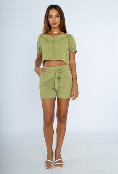 Wholesaler LUCY LUU - TOP AND SHORTS SET