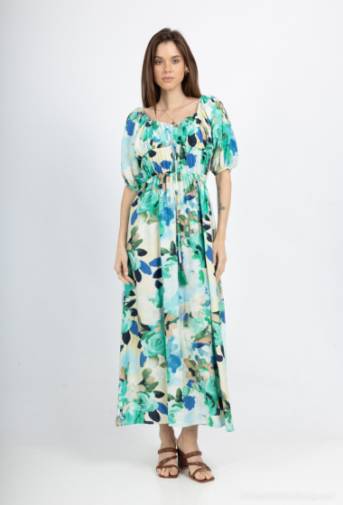 Wholesaler LUCY LUU - FLOWER PRINT DRESS