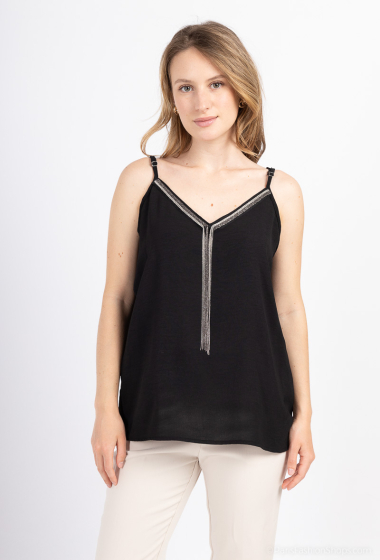 Wholesaler LUCY LUU - TOP WITH CHAIN
