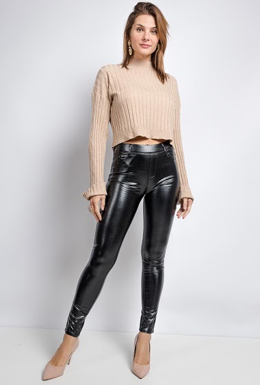 Wholesaler Luizacco - Fake leather leggings