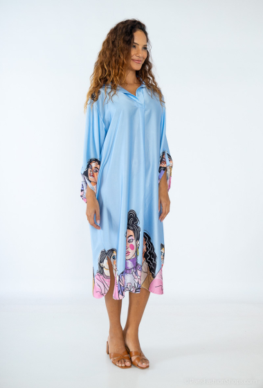 Wholesaler Luizacco - Abstract printed dress