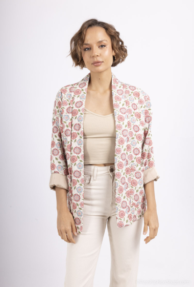 Mayorista Luizacco - chaqueta estilo kimono acolchada