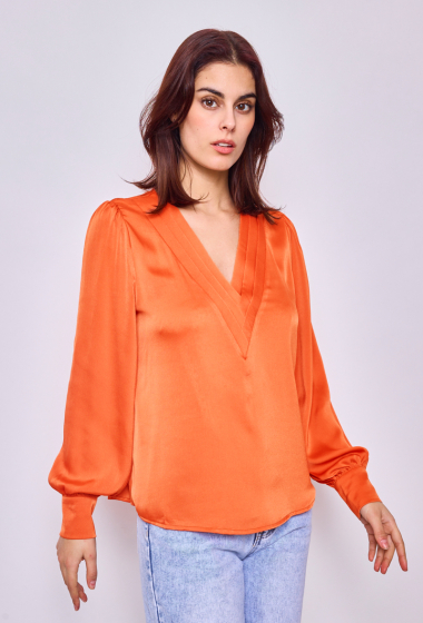 Wholesaler Lulumary - Satin blouse