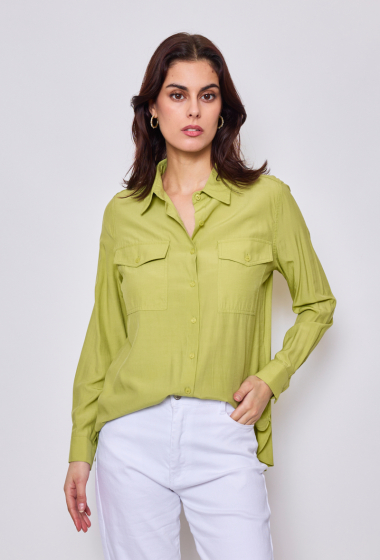 Wholesaler Lulumary - Loose shirt with pockets