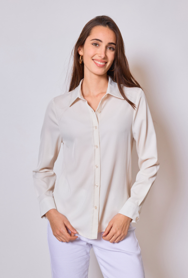 Wholesaler Lulumary - Shirt with lace detail