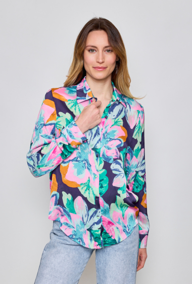 Wholesaler Lulumary - Floral shirt