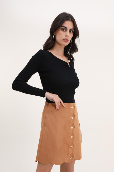 Wholesaler Lulumary - Buttoned skirt