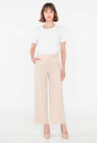 Wholesaler Lulumary - 7/8 pants with buckle