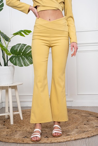 Wholesaler Lulumary - Crossed waist pants