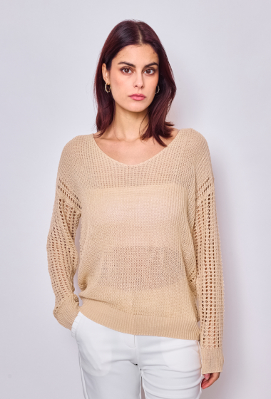 Wholesaler Lulumary - Crochet sweater