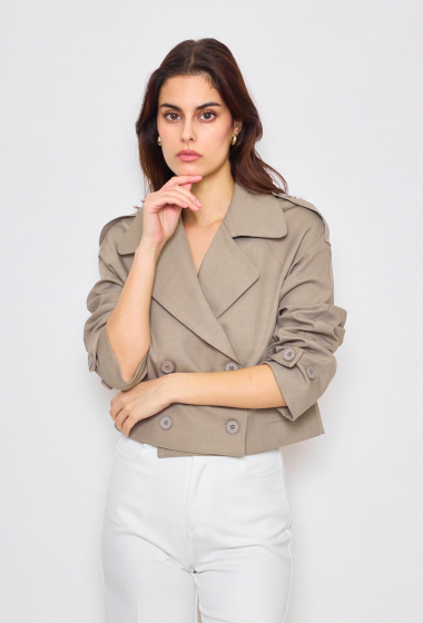 Wholesaler Lulumary - Short trench coat