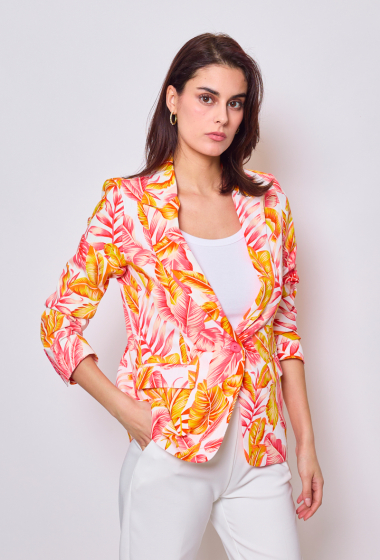 Wholesaler Lulumary - Floral print jacket